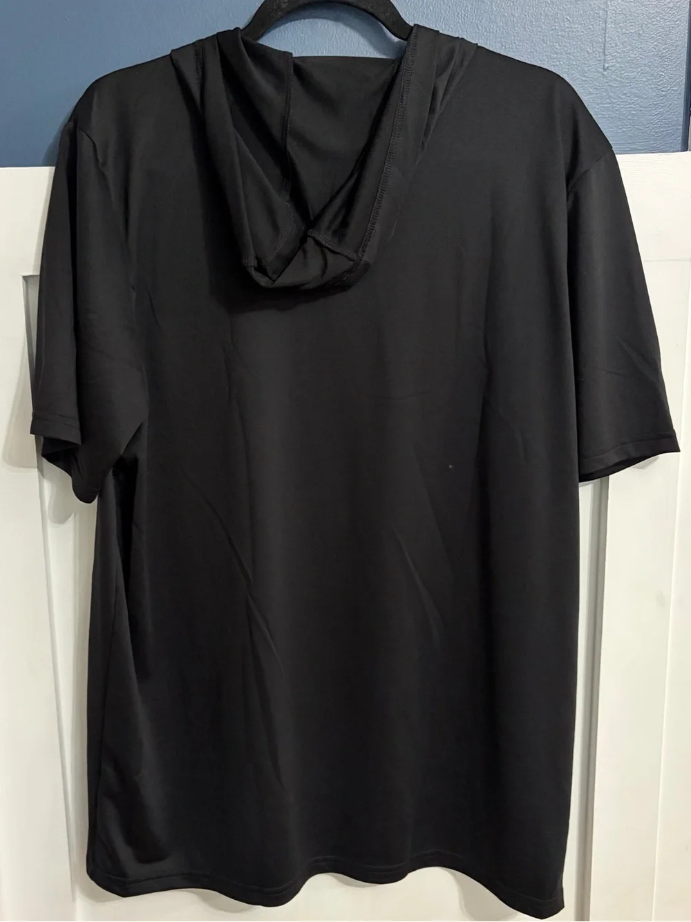 Adidas Men’s Black Performance Hooded T-Shirt